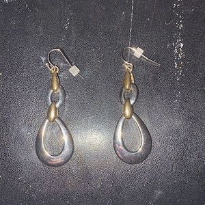 Silver and Gold earrings